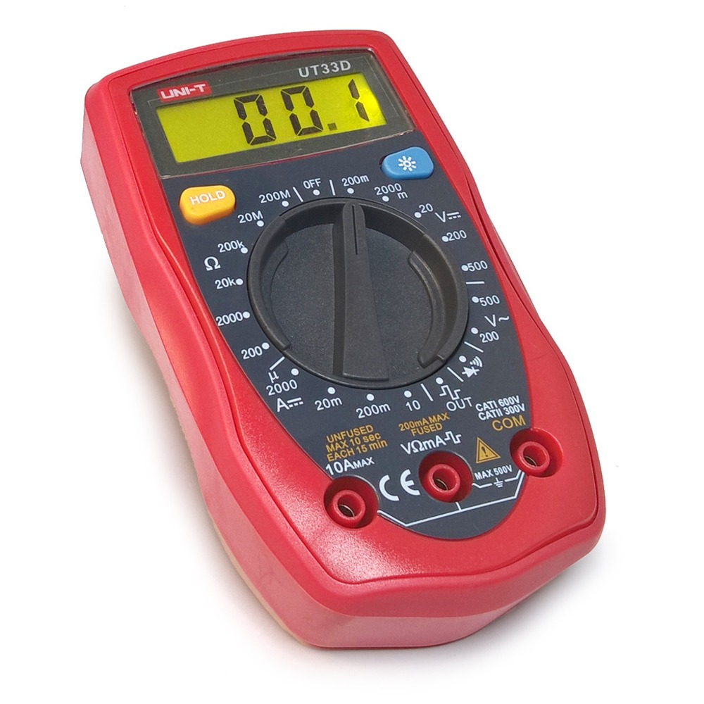 Мультиметр UNI-T 13-1008 Портативный мультиметр UT33D