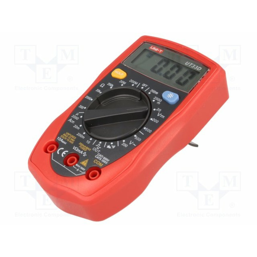 Мультиметр UNI-T 13-1008 Портативный мультиметр UT33D