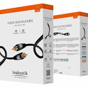 Кабель Коаксиальный Inakustik 0031625 Star Digital 5.0m