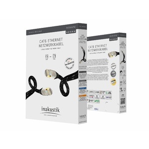 Кабель Витая пара Inakustik 00671101 Exzellenz CAT6 Ethernet 1.0m