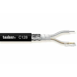Отрезок аудио кабеля Tasker (арт. 4050) C128 Black 1.0m