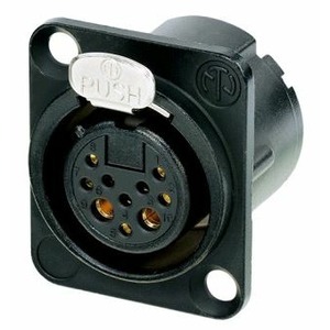 Терминал XLR Neutrik NC10FD-LX-B