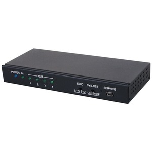 Усилитель-распределитель 1:4 HDMI 2.0 4K с HDCP 1.4 Cypress CPRO-U4T