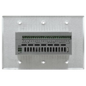 Установочная панель с разъемами VGA Kramer WP-211DS/E(G)