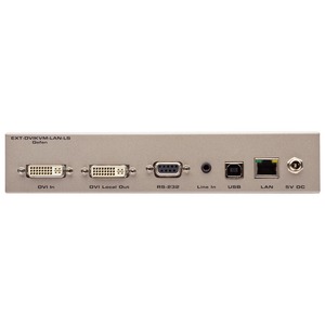 KVM (DVI, USB, RS-232 и аудио) Gefen EXT-DVIKVM-LAN-LTX