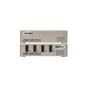 Прибор для передача по оптоволокну USB, PS/2 и прочее Gefen EXT-USB-400FON