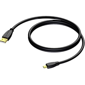 Кабель USB 2.0 Тип A - B 5pin mini Procab CXU625/3 3.0m
