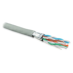 Отрезок кабеля витая пара Hyperline (арт. 4046) UFTP4-C6-S23-IN-LSZH-GY 7.0m