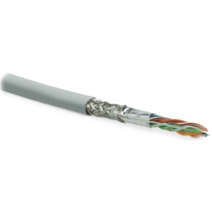 Отрезок кабеля витая пара Hyperline (арт. 4080) SFUTP4-C6-P26-IN-LSZH-GY 2.9m