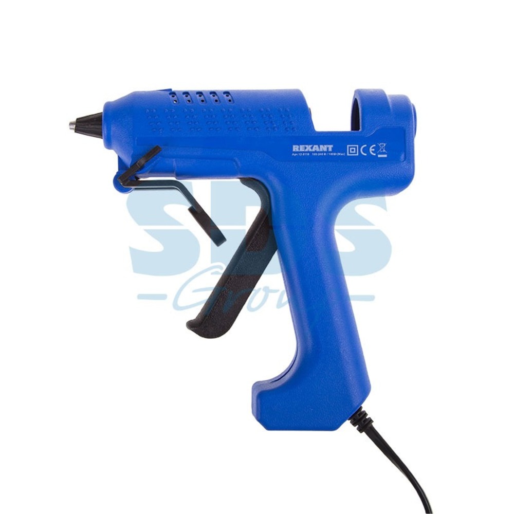 Клеевой пистолет Rexant 12-0118 100 Вт (1 штука)