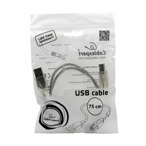 USB кабель Cablexpert CCF-USB2-AMBM-TR-0.75M 0.75m