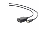USB удлинитель активный Cablexpert UAE016-BLACK 4.5m