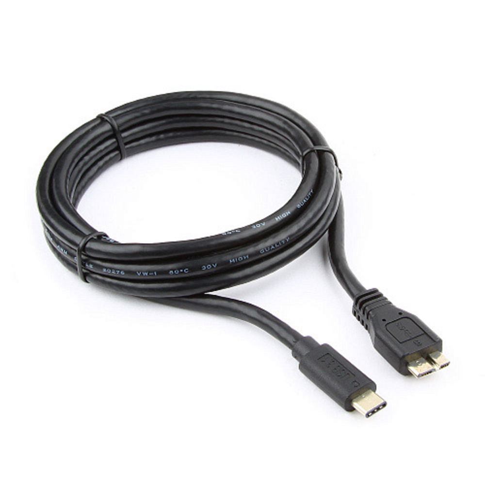Кабель USB 3.1 Тип C - USB 3.0 B micro Cablexpert CCP-USB3-mBMCM-1M 1.0m