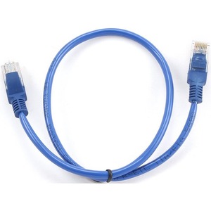 Патч-корд UTP Cablexpert PP12-0.5M/B 0.5m