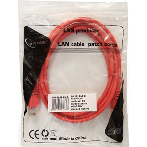 Патч-корд UTP Cablexpert PP12-0.5M/R 0.5m