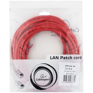 Патч-корд UTP Cablexpert PP12-5M/R 5.0m