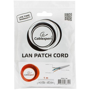 Патч-корд UTP Cablexpert PP6U-1M 1.0m