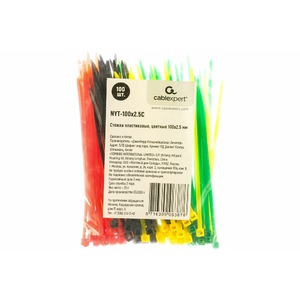 Стяжка, хомут Cablexpert NYT-100x2.5C