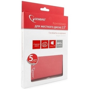 Внешний корпус 2.5 Gembird EE2-U3S-2-R