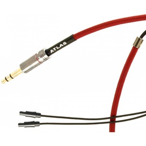 Кабель аудио для наушников Atlas Cables Zeno Metik 1:2 (6.3mm - push-pull) 3.0m