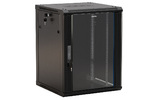 Шкаф настенный 19-дюймовый Hyperline TWB-1266-GP-RAL9004