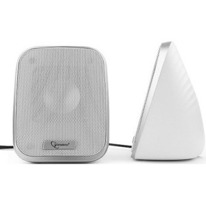 Акустическая система 2.0 Gembird SPK-100-W