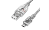 Кабель USB 2.0 Тип A - B 5pin mini Greenconnect GCR-UM1M5P-BB2S 0.5m