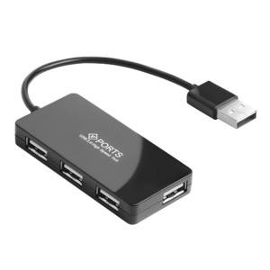 Хаб 4 порта USB 2.0 Greenconnect GCR-UH244B