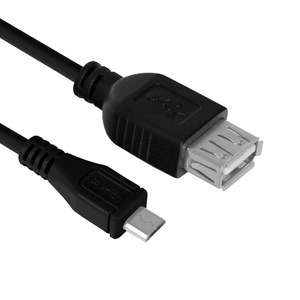 Кабель USB OTG Greenconnect GCR-MB1AF-BB2S 0.1m