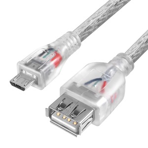Кабель USB OTG Greenconnect GCR-MB3AF-BB2S 0.15m