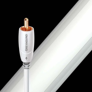 Кабель Сабвуферный Audioquest Greyhound White PVC 2.0m