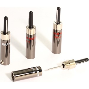 Разъем Акустический Graham Nalty GN-1 Rhodium Plated Banana Plugs