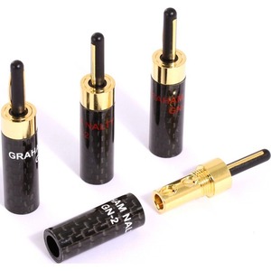 Разъем Акустический Graham Nalty GN-2 Gold Plated Banana Plugs