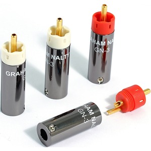 Разъем RCA Graham Nalty GN-3-G Gold Plated RCA Plugs