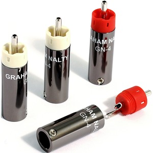 Разъем RCA Graham Nalty GN-4-R Rhodium Plated RCA Plugs