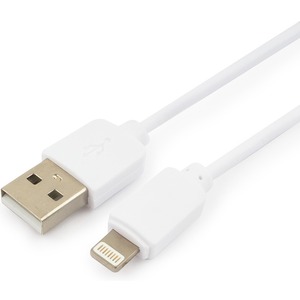 Кабель USB 2.0 Тип А - Lightning Гарнизон GCC-USB2-AP2-0.3M-W 0.3m