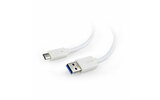 USB Type C кабель Cablexpert CCP-USB3-AMCM-1M-W 1.0m