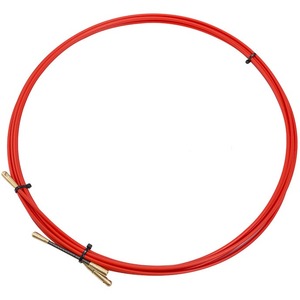 Протяжка кабельная Rexant 47-1003 стеклопруток, d=3,5мм, 3м КРАСНАЯ