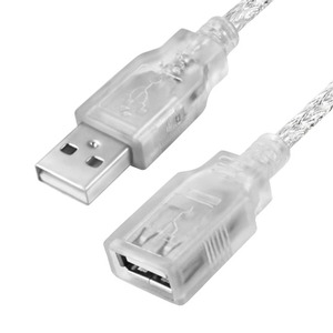Удлинитель USB 2.0 Тип A - A Greenconnect GCR-UEC21M-BB2S 0.3m
