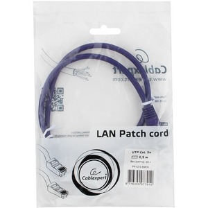 Патч-корд UTP Cablexpert PP12-0.5M/V 0.5m