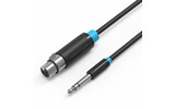 Кабель аудио Jack - XLR Vention BBEBG 1.5m
