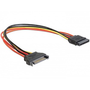 Удлинитель кабеля питания SATA Cablexpert CC-SATAMF-02 0.15m