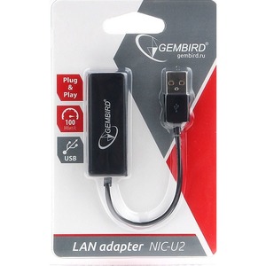 Ethernet-адаптер Gembird NIC-U2