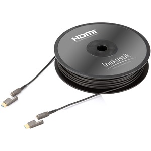 Кабель HDMI Inakustik 0092431020 Profi HDMI-Micro 2.0 Optical Fiber Cable 20.0m