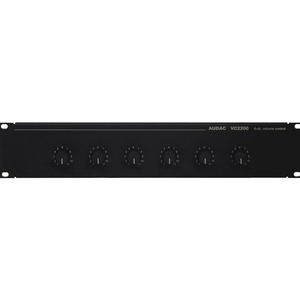 6-канальный регулятор громкости 200 Вт/100 В Audac VC2200