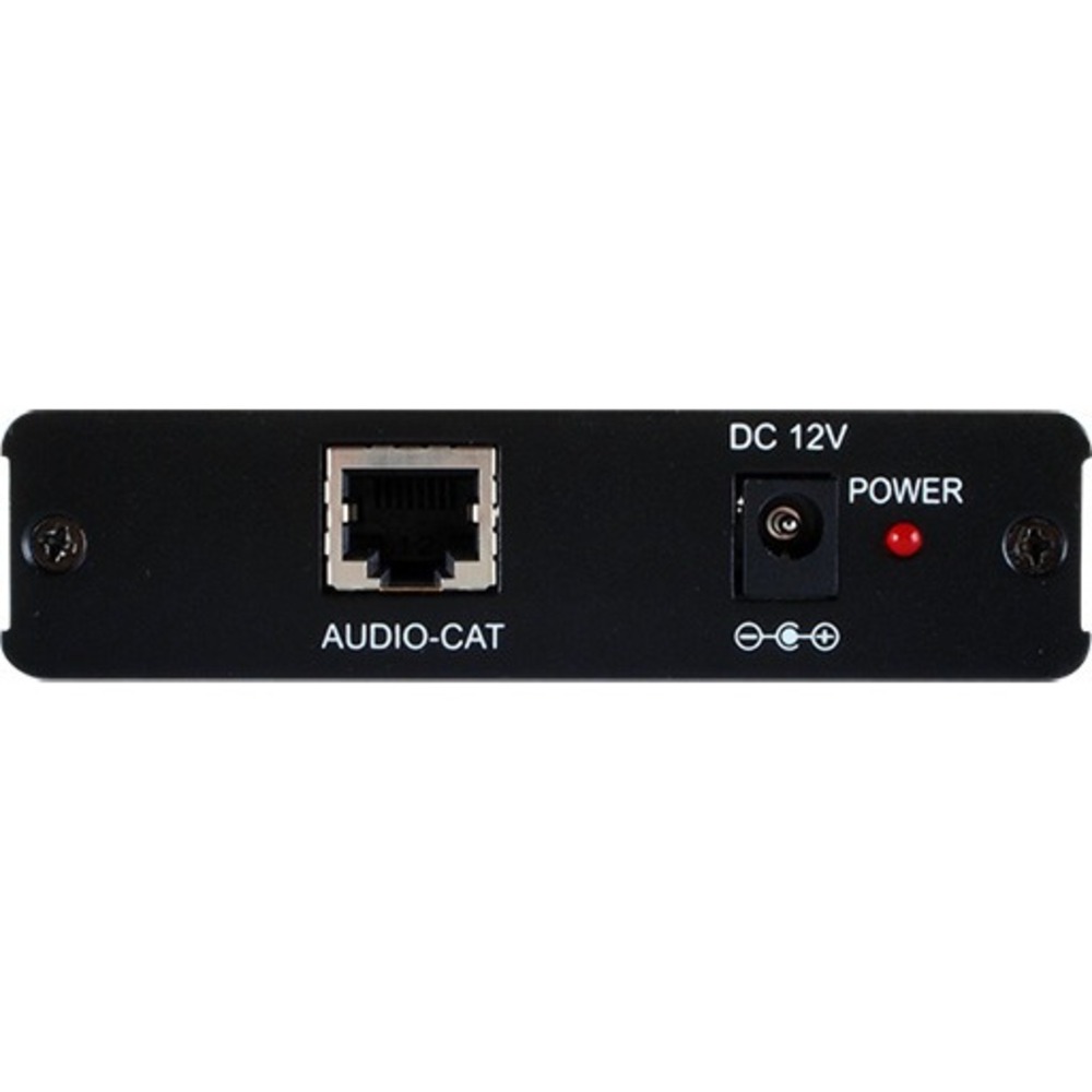 Приемник аналогового стереоаудио (вход/выход 2хRCA) и RS-232 по витой паре CAT5e Cypress DCT-32RX