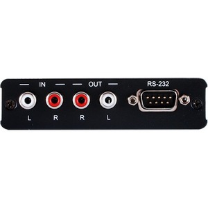 Приемник аналогового стереоаудио (вход/выход 2хRCA) и RS-232 по витой паре CAT5e Cypress DCT-32RX