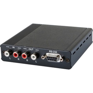 Передатчик аналогового стереоаудио (вход/выход 2хRCA) и RS-232 по витой паре CAT5e Cypress DCT-32TX