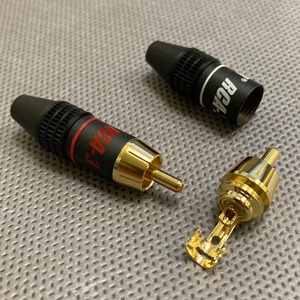 Разъем RCA Supra RCA-3 Plug Red/Blk Pair Bulk