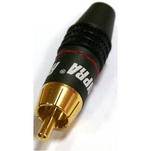Разъем RCA Supra RCA-3 Plug Red/Blk Pair Bulk
